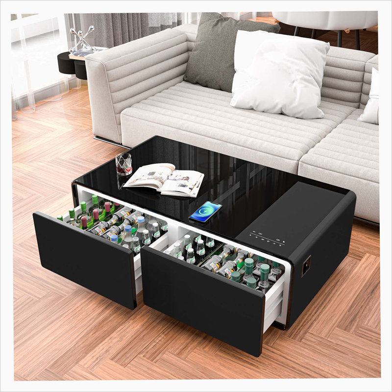 Wayfair refrigerator coffee table discount